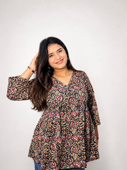 Heer - Multi Colored Frock Kurti