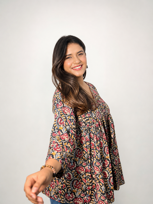 Heer - Multi Colored Frock Kurti